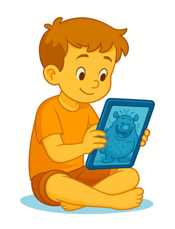 Boy with Tablet